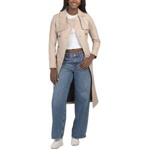 BOD & CHRISTENSEN Leather Trench Coat